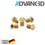 Advanc3D V6 Style Nozzle aus Messing CuZn37 in 0.4mm f&uuml;r 1.75mm Filament seite