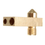 Advanc3D Nozzle für Ultimaker 2 in 0.4 für 1.75mm Filament 3mm PT-100 und 4mm Heizpatrone