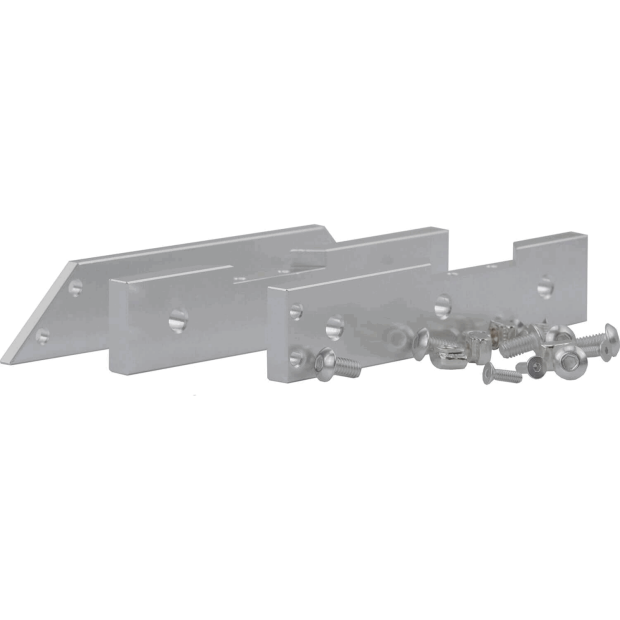 Advanc3D 90Â° stiffening bracket for 2020 profiles with bolts and hammer nuts