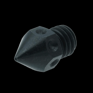 Advanc3D MK8 Nozzle schwarz geh&auml;rtet 0.4mm f&uuml;r 1.75mm Filament spitze Ausf&uuml;hrung seite