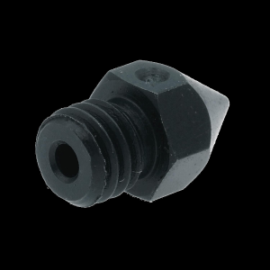 Advanc3D MK8 Nozzle schwarz geh&auml;rtet 0.4mm f&uuml;r 1.75mm Filament spitze Ausf&uuml;hrung detail