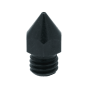 Advanc3D MK8 Nozzle schwarz geh&auml;rtet 0.4mm f&uuml;r 1.75mm Filament spitze Ausf&uuml;hrung vorne