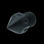 Advanc3D MK8 Nozzle schwarz geh&auml;rtet 0.4mm f&uuml;r 1.75mm Filament spitze Ausf&uuml;hrung seite