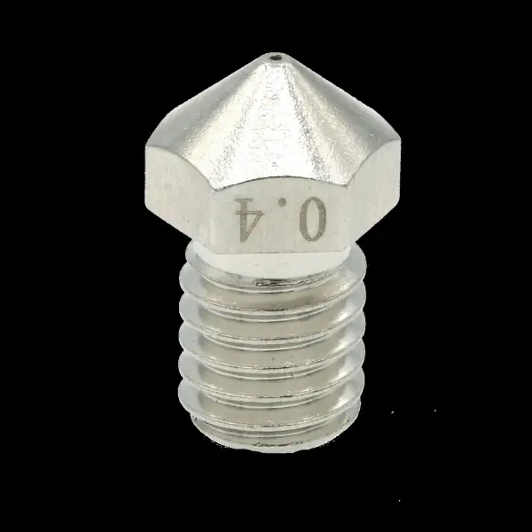 Advanc3D Nozzle für 3D Messing Nickel beschichtet...