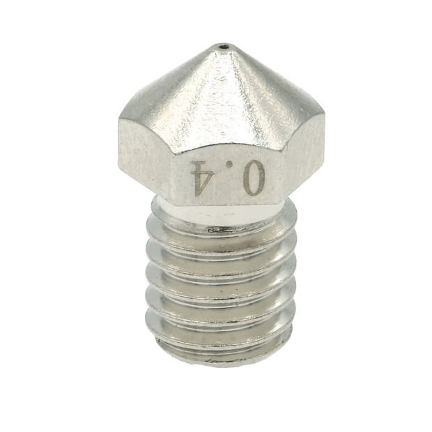 Advanc3D Nozzle für 3D Drucker Messing Nickel beschichtet 0.4mm für 1.75mm Filament detail