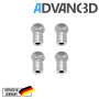 Advanc3D V6 Style Nozzle aus Edelstahl X 8 CrNiS 18 9 in 0.4mm für 1.75mm Filament seite