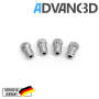 Advanc3D V6 Style Nozzle aus Edelstahl X 8 CrNiS 18 9 in 0.4mm für 1.75mm Filament detail