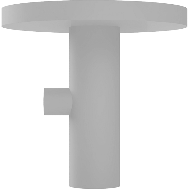 Advanc3D hook holder suitable for Kitchen Aid &reg; Color: Light gray 1x KA1K