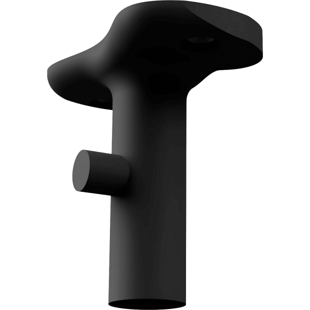 Advanc3D hook holder suitable for Kitchen Aid &reg; Color: Black 1x KA3S