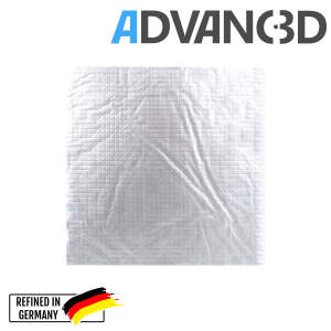 Advanc3D Heatbed Isolering til 3D-printere varmeisolerende selvklæbende 220x220