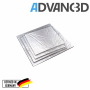 Advanc3D Heizbettisolierung f&uuml;r 3D Drucker w&auml;rmed&auml;mmend selbstklebend  220x220