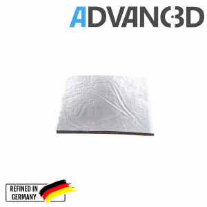 Advanc3D Heizbettisolierung f&uuml;r 3D Drucker w&auml;rmed&auml;mmend selbstklebend  300x300