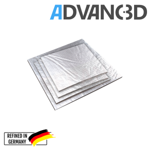 Advanc3D Heizbettisolierung f&uuml;r 3D Drucker w&auml;rmed&auml;mmend selbstklebend  300x300