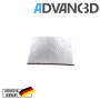 Advanc3D Heizbettisolierung f&uuml;r 3D Drucker w&auml;rmed&auml;mmend selbstklebend  300x300 vorne