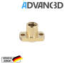 Advanc3D Trapez Gewinde Mutter TR 8 8mm Steigung Lochkreis für Creality vorne