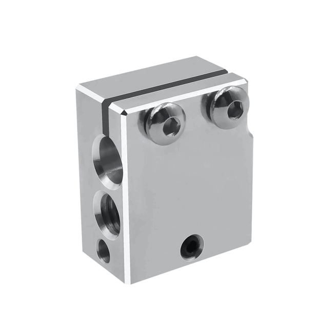 Advanc3D Heizblock f&uuml;r DaVolcano V2 Nozzle D&uuml;se Hot Ends Heating Block RepRap 3D-Drucker seite