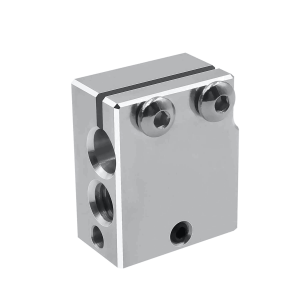 Advanc3D Heizblock f&uuml;r DaVolcano V2 Nozzle D&uuml;se Hot Ends Heating Block RepRap 3D-Drucker vorne