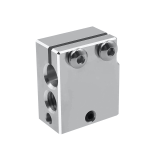 Advanc3D Heizblock für DaVolcano V2 Nozzle Düse Hot Ends Heating Block RepRap 3D-Drucker vorne