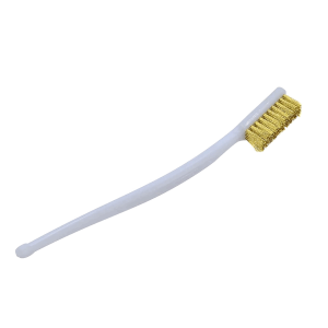 Advanc3D Sturdy cleaning brush for 3D printer hotends with gentle brass bristles.