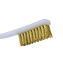 Advanc3D Sturdy cleaning brush for 3D printer hotends with gentle brass bristles.