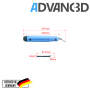 Advanc3D Hand Deburrer Metal Plastic Wood Tube Quick Deburrer 3D Printer