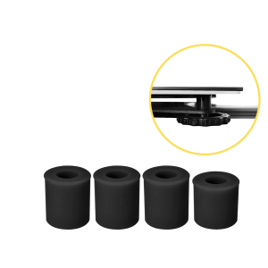 Advanc3D Schwarze Silikond&auml;mpfer f&uuml;r ein stabileres Heizbett seite