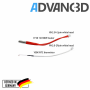 Advanc3D V5 JHead Hotend 0.4mm / 1.75mm f&uuml;r Anycubic Mega M Mega S Chiron 12V
