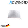 Advanc3D Heizbettisolierung f&uuml;r 3D Drucker w&auml;rmed&auml;mmend selbstklebend vorne