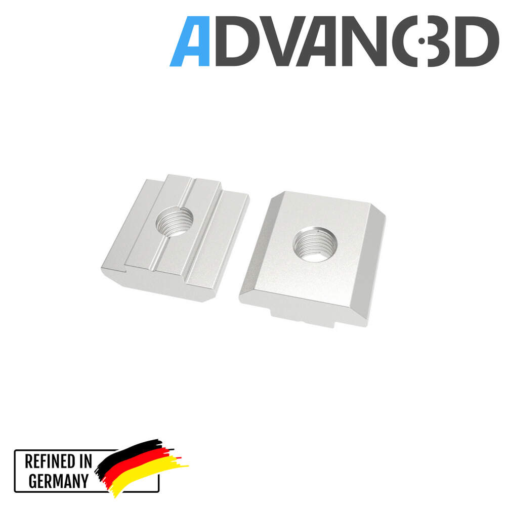 Advanc3D Nutenstein M5 TNuts Square Nut 20 Profile (European Standar