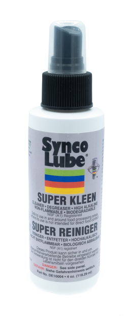 118,29ml Synco Lube&reg; Super Kleen (NSF A1 Reiniger) vorne