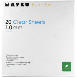 Mayku FormBox Clear Sheets  1.0mm (20 Pack)