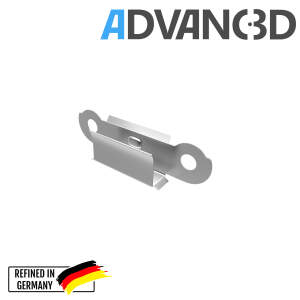 Advanc3D 4x Heizbett Klammer Build Platform Glass Retainer Back f&uuml;r Ultimaker Ender A10