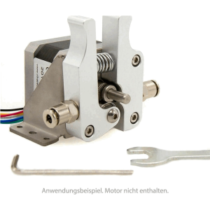 Advanc3D Universal Extruder Kossel Bowden kan användas på båda sidor med monteringsfäste EOL