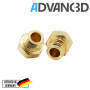 Advanc3D MK10 Nozzle aus Messing CuZn37 in 0.4mm für 1.75mm Filament M7 seite