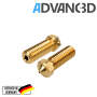 Advanc3D DaVolcano Nozzle aus Messing CuZn37 in 0.8mm für 1.75mm Filament vorne