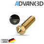 DaVolcano Nozzle aus Messing CuZn37 in 0.8mm f&uuml;r 1.75mm Filament detail