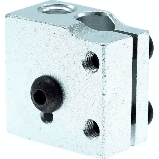 Advanc3D Heizblock f&uuml;r DaVolcano Nozzle D&uuml;se Hot Ends Heating Block RepRap 3D-Drucker vorne