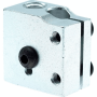 Heizblock f&uuml;r DaVolcano Nozzle D&uuml;se Hot Ends Heating Block RepRap 3D-Drucker vorne