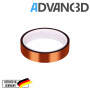 Advanc3D Capton Polyimid Tape 20mm breit und 33m lang - Hitzebeständig für Hotends seite