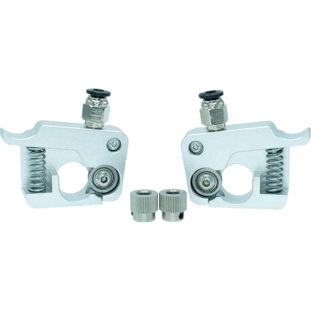 Advanc3D MK9 Aluminium Extruder Upgrade för Makerbot CTC Set vänster höger