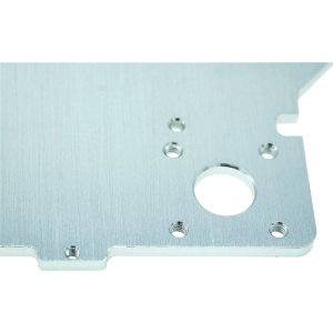 Heizbett Aufnahme aus 4 mm Aluminium gefräst Ultimaker 2 2+ extended EN AW6061 detail