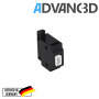 Advanc3D Filament run out Sensor Fühler für 3D Drucker 1.75mm Filament mit Kabel schwarz vorne