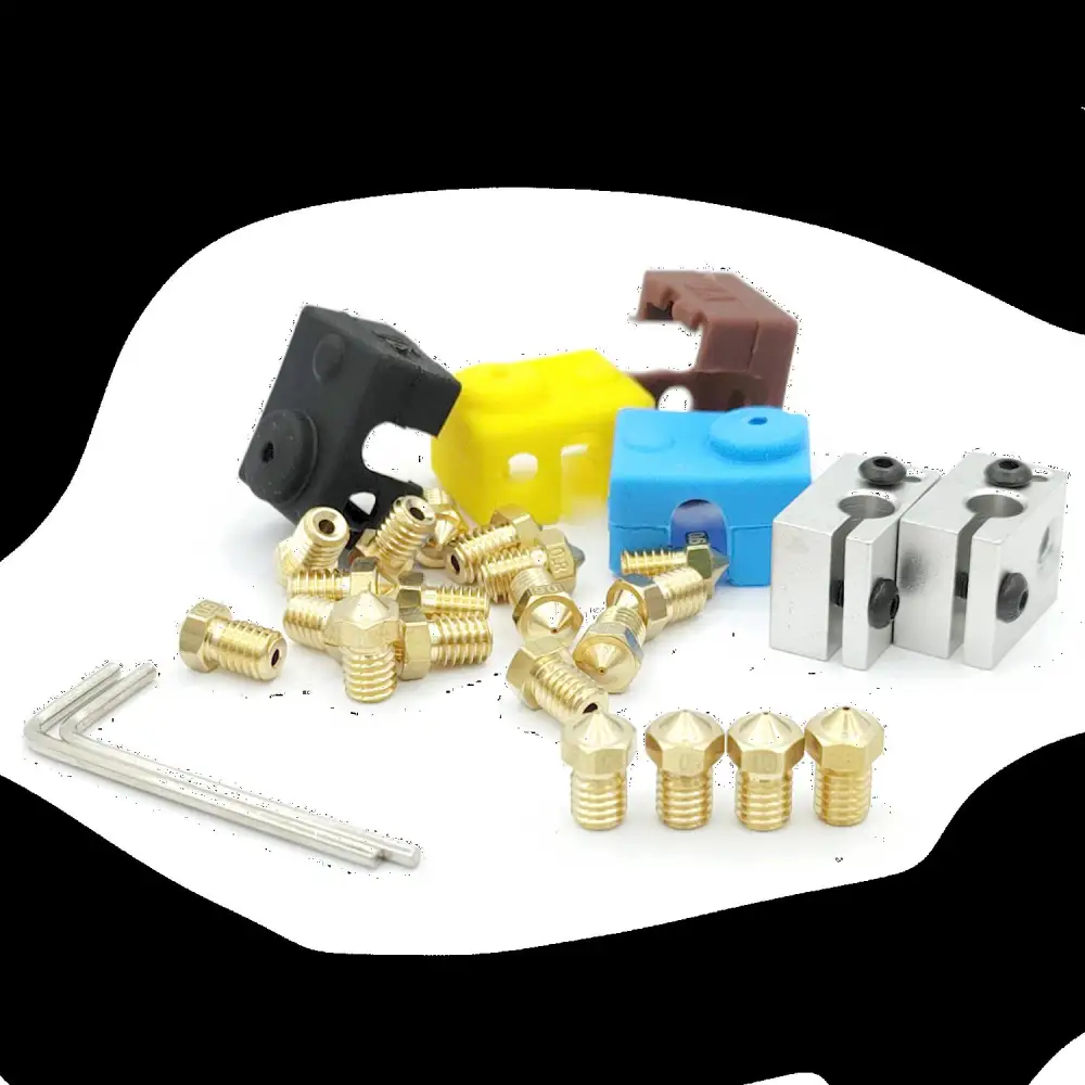 Advanc3D V6 Style Mega Kit Set Messing in 0.2--0.8mm...