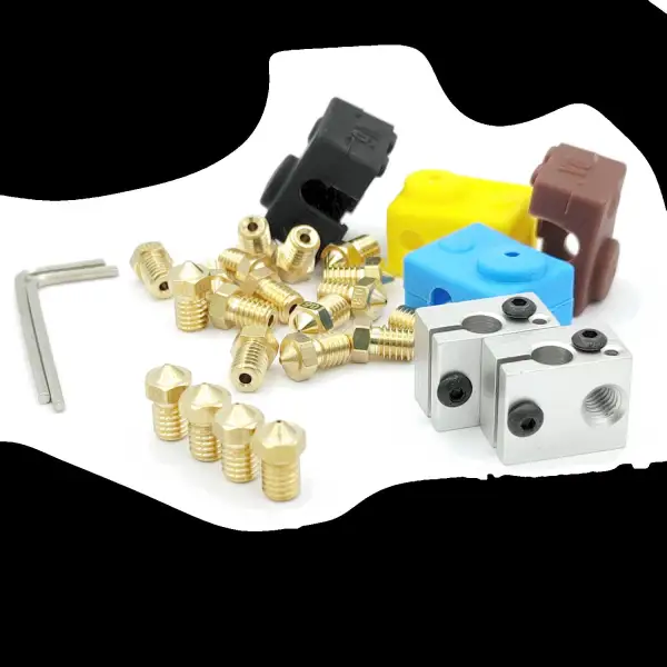 Advanc3D V6 Style Mega Kit Set Messing in 0.2--0.8mm...