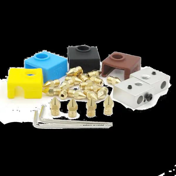 Advanc3D MK8 Style Mega Kit Set Messing in 0.2--0.6mm...