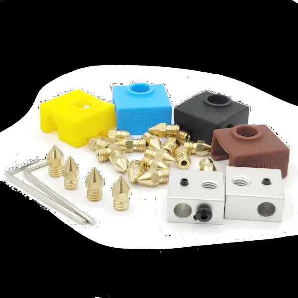 Advanc3D MK8 Style Mega Kit Set Messing in 0.2--0.6mm...
