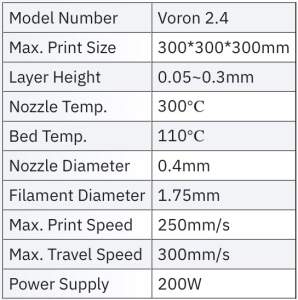 Formbot Voron 2.4 300x300x300 mm