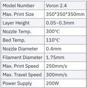 Formbot Voron 2.4 350x350x350 mm