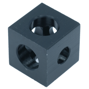 Advanc3D würfelförmiger Aluminium Block für V-slots Eckversteifung