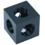Advanc3D würfelförmiger Aluminium Block für V-slots Eckversteifung